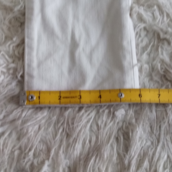 Rock & Republic White Cream Berlin Skinny Jeans Size 8 - Picture 14 of 14